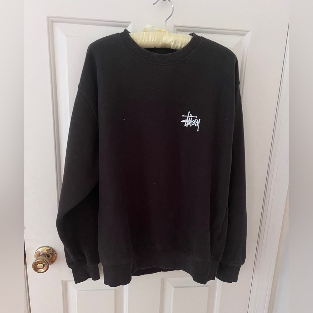 Stussy crewneck black size small
